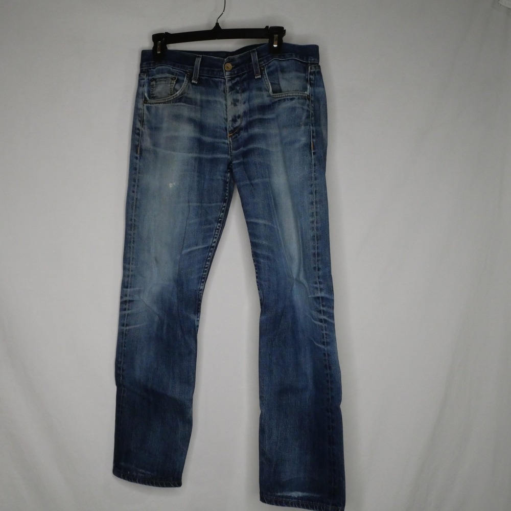Rag & Bone Standard Issue Fit 3 Slim Straight Leg Jeans Blue Denim Mens 32